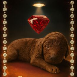 Prince Sebastian Moussaieff  Red King - Red  female Poodle puppy in Woodbridge, Virginia from Rosa Red Standard Poodles