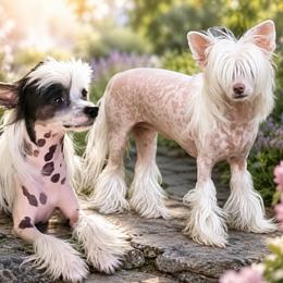 Chinese Crested puppies from Kelly's Little K9