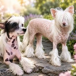 Chinese Crested puppies from Kelly's Little K9