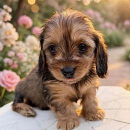 Becky - Red female Dachshund puppy in Richmond, Virginia from Irresistible Dachshunds & Cavaliers