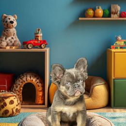 Jack - Blue male French Bulldog puppy in Plano, Illinois from Velvet Fluffy Pups