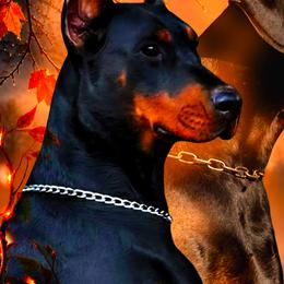 Uganda - Doberman Pinscher