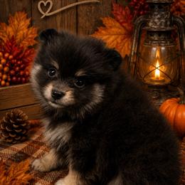Willow - Blue and tan female Pomeranian puppy in Sandia, Texas from Broken Arrow Poms