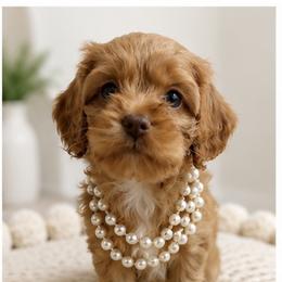 Carmel Blondie - Brown female Cockapoo puppy in Anderson, South Carolina from Cackalacky Companions