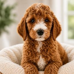 Mary Elizabeth (Maggie) - Red  female Goldendoodle puppy in Rocky Point, North Carolina from CelticDoods