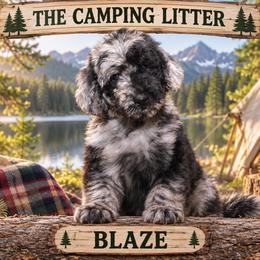 Blaze - Merle male Goldendoodle puppy in Westminster, South Carolina from Goldendoodlepuppiessc