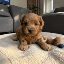Fritz - Red male Havapoo puppy in Bowling Green, Kentucky from Denise Clark