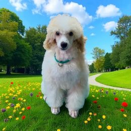 Sprinkles - Parti male Poodle puppy in Norman, Oklahoma from ShowME Miniature Poodles