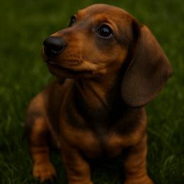 Lissa - Red female Dachshund puppy in Tucson, Arizona from Luna May's daschunds