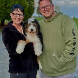 Bernedoodle, Goldendoodle, Golden Retriever, Irish Doodle, and Poodle Puppies from Red String Farmstead