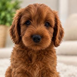 Parker - Red  male Goldendoodle puppy in Point, Texas from Tiny Paws Goldendoodles