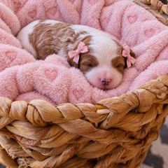 Pudding - Blenheim female Cavapoo puppy in Fordland, Missouri from K&K's Puppy Kingdom