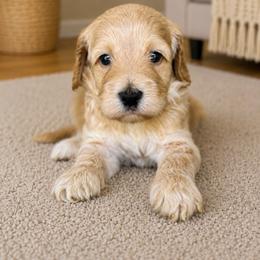Hendrix - Apricot male Goldendoodle puppy in Yuciapa, California from AlltheDoodlez_