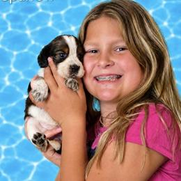Sparrow - Black white and tan female English Springer Spaniel puppy in Fort White, Florida from Thunderbird Springers