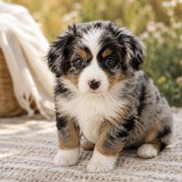 Cobalt - Merle male Cavapoo puppy in Knoxville, Tennessee from Duke’s Forever Doodles