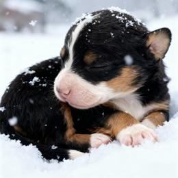 Autumn - Tri-color female Bernedoodle puppy in Atlanta, Georgia from RockaDoodles