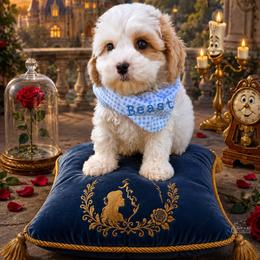 Beast - male Cavapoochon puppy in Bullard, Texas from Cavapoochon Central LLC