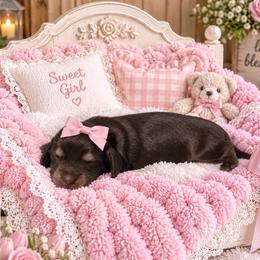 Bristol - Chocolate and cream female Dachshund puppy in Mountainburg, Arkansas from Charisma Dachshunds