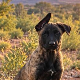 Nova - Black brindle female Dutch Shepherd puppy in Sierra Vista, Arizona from KnightWatch K-9
