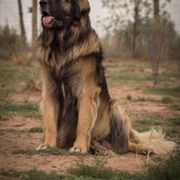 Dachshund and Leonberger All Grown Up from Enchanted Desert