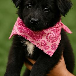 Girl 1 - Black female German Shepherd puppy in Houston, Texas from Crissi Hansel