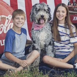 Aussiedoodle and Australian Shepherd All Grown Up from Dollface Aussies