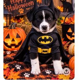 Jax AKC ASDR DNA tested - Black & white male Miniature Australian Shepherd puppy in Westwego, Louisiana from Connie's American Eskimo Dogs and Mini Australian Shepherd Dogs