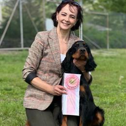 Gordon Setter All Grown Up from Sun-sett Gordon Setters