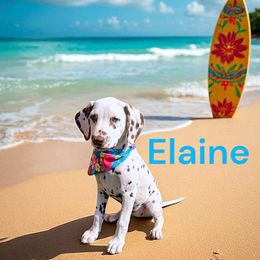 Elaine - White and liver brown female Dalmatian puppy in Sierra Vista, Arizona from Fairytail Dalmatians