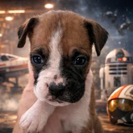 Luke - Fawn male Boxer puppy in Ocala, Florida from Bowers Boxers