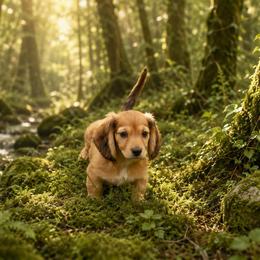 Aspen - Red male Dachshund puppy in Chewelah, Washington from The Love of Dachshunds