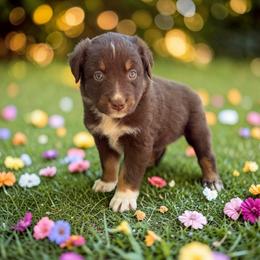 Jagger - Red tri-color male Australian Shepherd puppy in Statesville, North Carolina from Charming Australian Shepherds