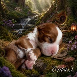Doc (7 dwarfs theme) - Red  male Goldendoodle puppy in Ozark, Missouri from Halo Doodles
