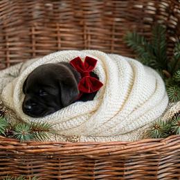 Bear - Black male Labrador Retriever puppy in Peru, Indiana from Harvest Moon Farms - Indiana English Cream Golden Retreivers