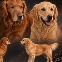 Golden Retriever Puppies from Melanie's Ginger Golden Gingers