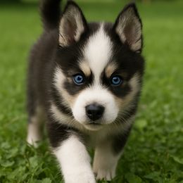 Pomsky Puppies from Rustic Pomskies