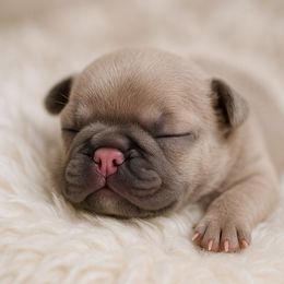 Girl 1 - Liver female French Bulldog puppy in Euless, Texas from Moki&Mello