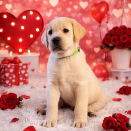 Bow - Yellow male Labrador Retriever puppy in Sweet Home, Oregon from Knotty Creek Labradors