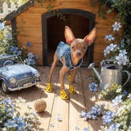 Jasper - Blue and tan male Russian Toy puppy in Citrus Heights, California from Little Royal Hearts