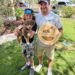 Curtis- Red Tri - Red tri-color male Australian Shepherd puppy in Hugo, Colorado from Frying Pan Ranch Australian Shepherds