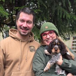 Boy 6 'Vinnie' - Liver white and tan male English Springer Spaniel puppy in Silverdale, Washington from TimberVale Springers