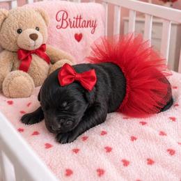 Sierra - Black female Goldendoodle puppy in Aurora, Illinois from Chicago Goldendoodles
