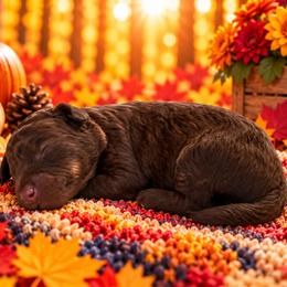 Denver - Chocolate male Cavapoo puppy in Myrtle Beach, South Carolina from Colorful-K9'S