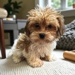 Lincoln - Sable male Yorkipoo puppy in from Pink Poodles and Doodles