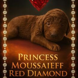Prince Sebastian Moussaieff  Red King - Red  female Poodle puppy in Woodbridge, Virginia from Rosa Red Standard Poodles