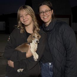 Taffyta - Piebald female Dachshund puppy in Temecula, California from Naomi Magee's Dachshund Kennel