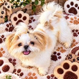 Male - Gold and white male Shih Tzu puppy in Victorville, California from Californiadreamyshihtzus