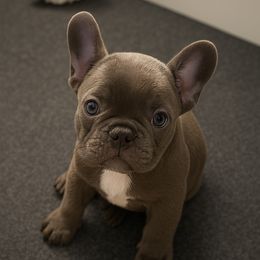 Jade - Blue female French Bulldog puppy in Olympia, Washington from Puget Sound Frenchies