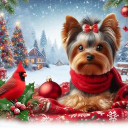 Puppy Boy 'Ds' - Parti male Yorkshire Terrier puppy in Sequim, Washington from Spirit Valley Family