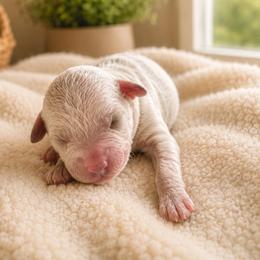 Girl 2 - Cream female Poodle puppy in Eckert, Colorado from High Desert Poodles